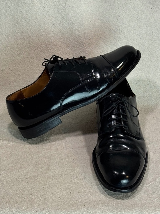 Cole Haan Black Patent Leather Oxfords Mens Size 10D main image 14